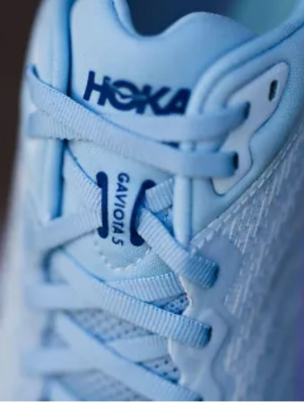 Hoka Women's Light Blue Pastel Running Shoes - Mint & Lavender Accents - Picture 3 of 13